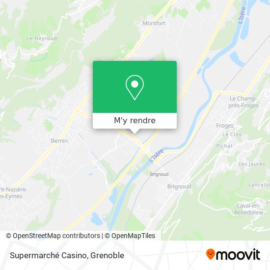 Supermarché Casino plan