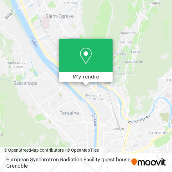 European Synchrotron Radiation Facility guest house plan
