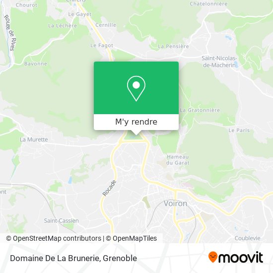 Domaine De La Brunerie plan