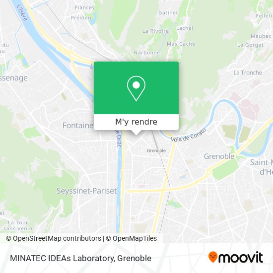MINATEC IDEAs Laboratory plan
