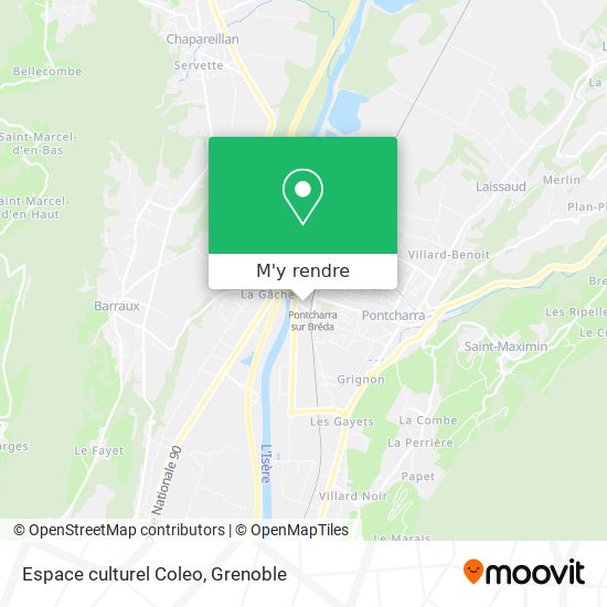 Espace culturel Coleo plan