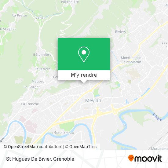 St Hugues De Bivier plan