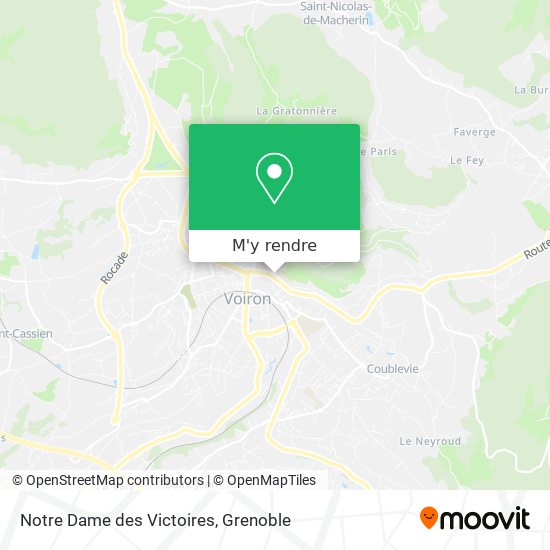 Notre Dame des Victoires plan