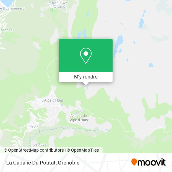 La Cabane Du Poutat plan