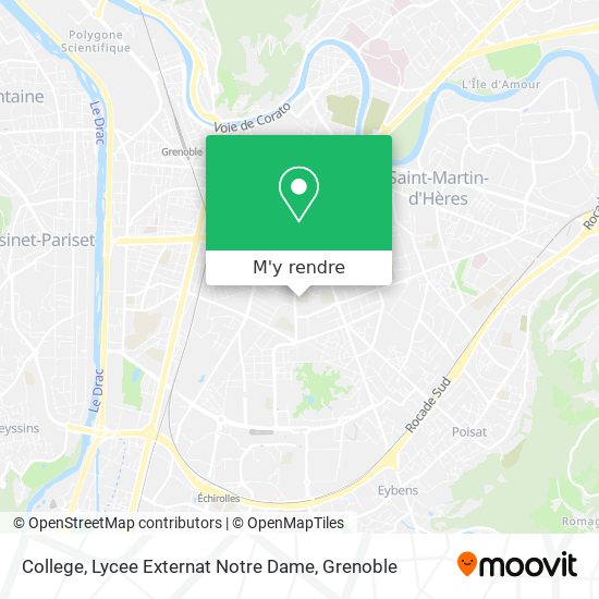 College, Lycee Externat Notre Dame plan