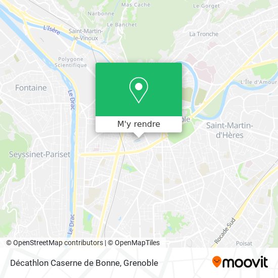 Décathlon Caserne de Bonne plan