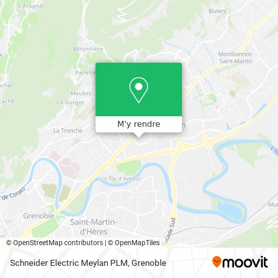 Schneider Electric Meylan PLM plan