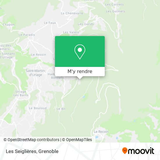 Les Seiglières plan