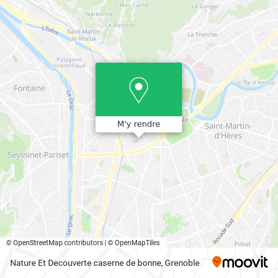 Nature Et Decouverte caserne de bonne plan