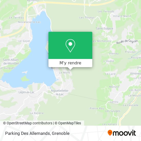 Parking Des Allemands plan