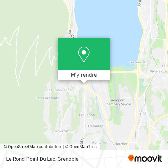 Le Rond-Point Du Lac plan