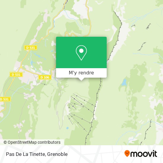 Pas De La Tinette plan