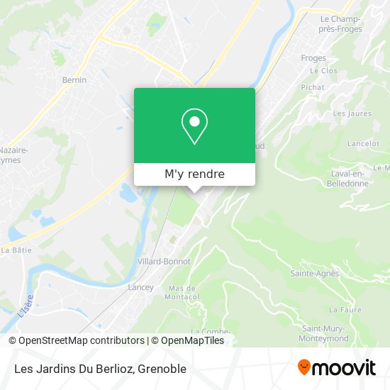 Les Jardins Du Berlioz plan
