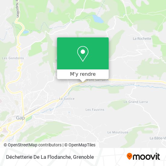 Déchetterie De La Flodanche plan