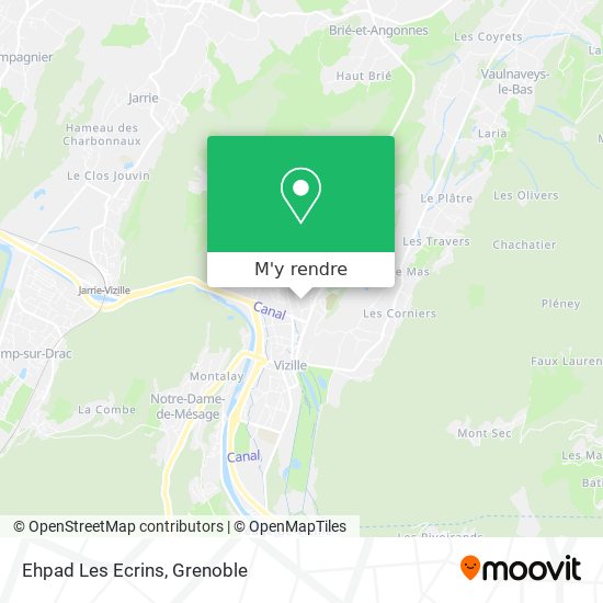 Ehpad Les Ecrins plan