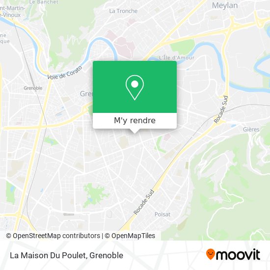 La Maison Du Poulet plan
