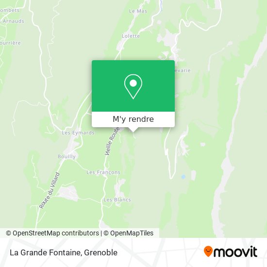 La Grande Fontaine plan