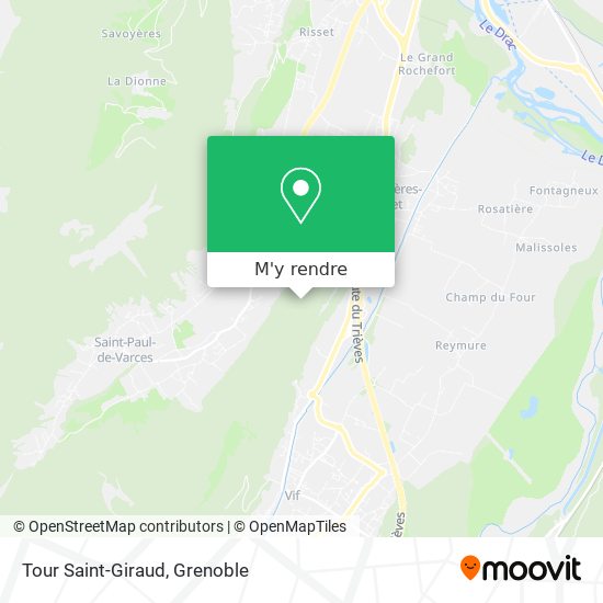 Tour Saint-Giraud plan