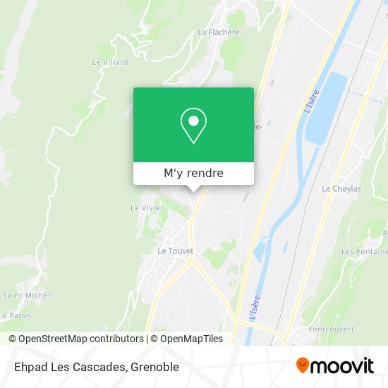 Ehpad Les Cascades plan