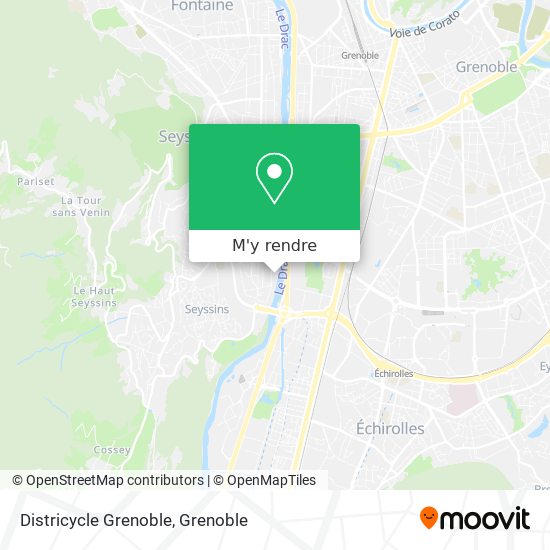 Districycle Grenoble plan