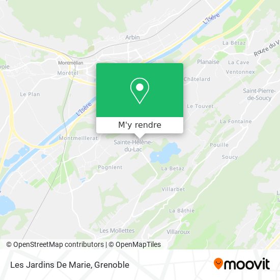 Les Jardins De Marie plan