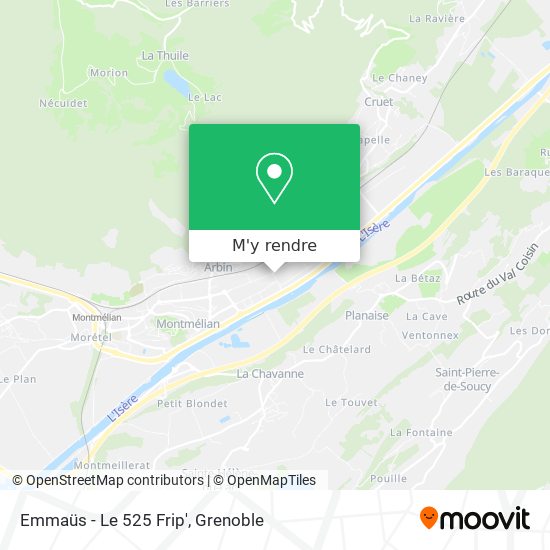 Emmaüs - Le 525 Frip' plan