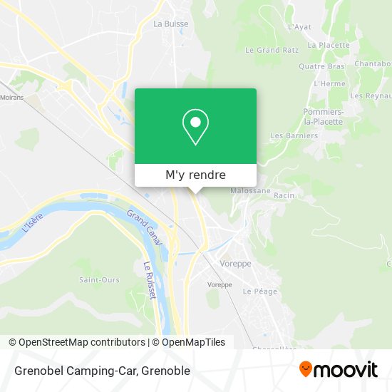 Grenobel Camping-Car plan