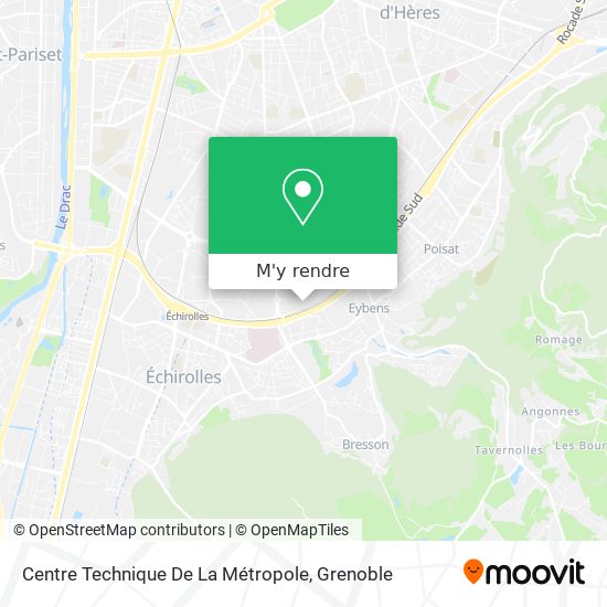 Centre Technique De La Métropole plan
