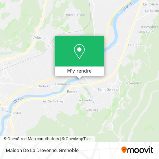 Maison De La Drevenne plan