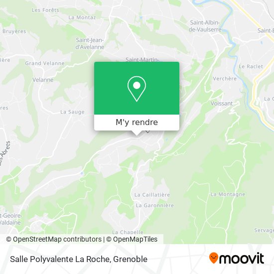 Salle Polyvalente La Roche plan
