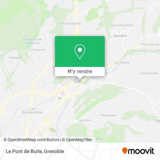 Le Pont de Burle plan
