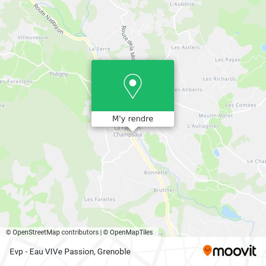 Evp - Eau VIVe Passion plan