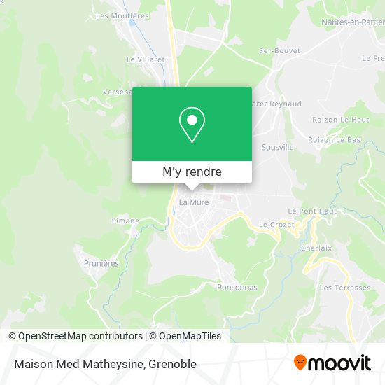 Maison Med Matheysine plan
