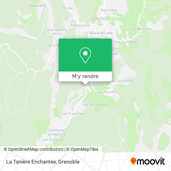 La Tanière Enchantée plan