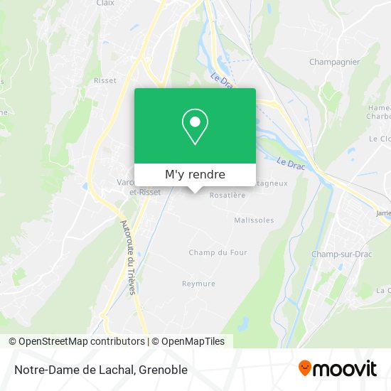 Notre-Dame de Lachal plan