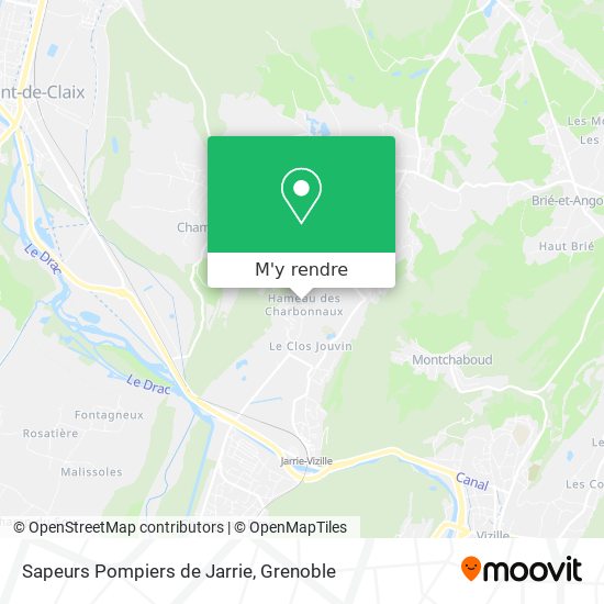 Sapeurs Pompiers de Jarrie plan