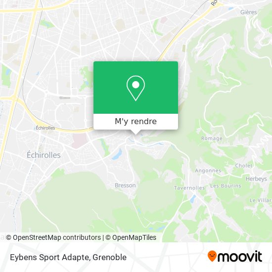 Eybens Sport Adapte plan