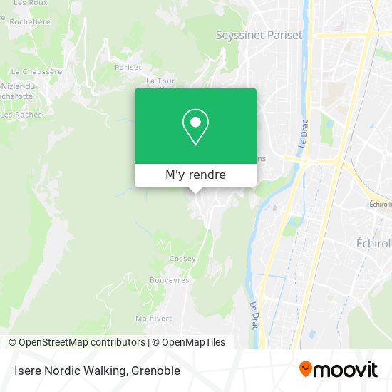Isere Nordic Walking plan