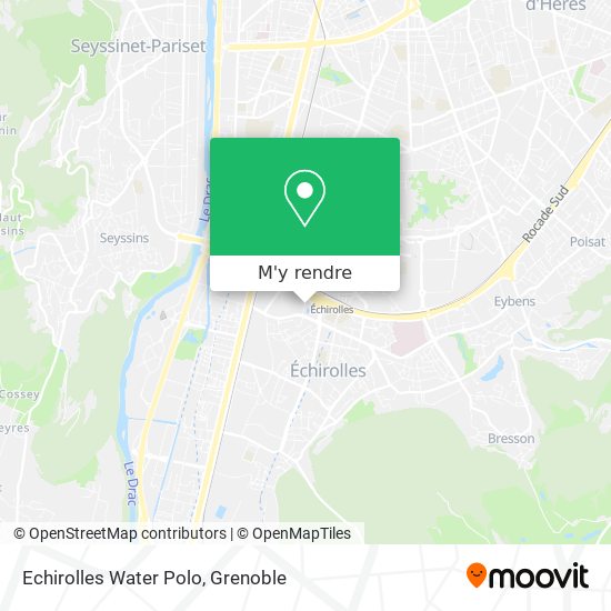 Echirolles Water Polo plan