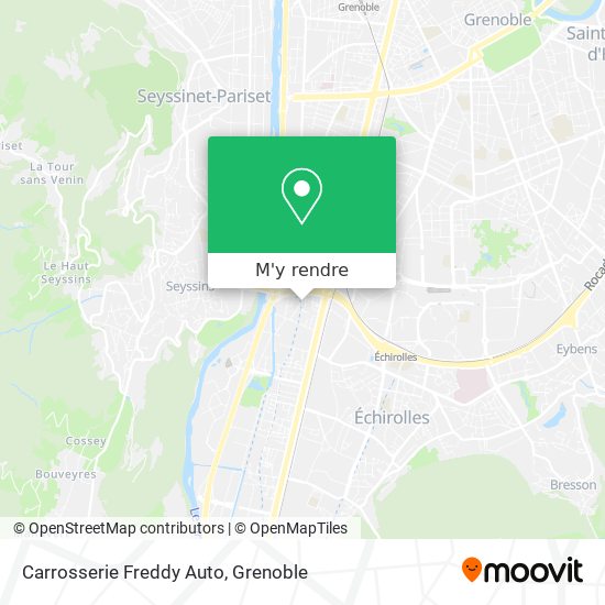 Carrosserie Freddy Auto plan
