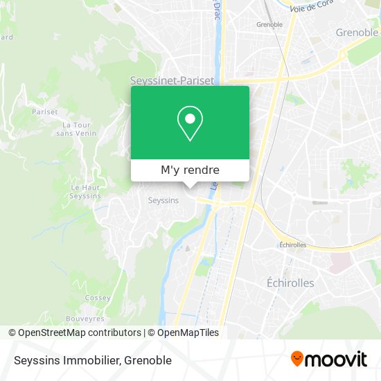 Seyssins Immobilier plan
