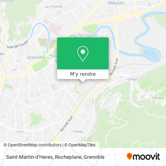 Saint-Martin-d'Heres, Rocheplane plan