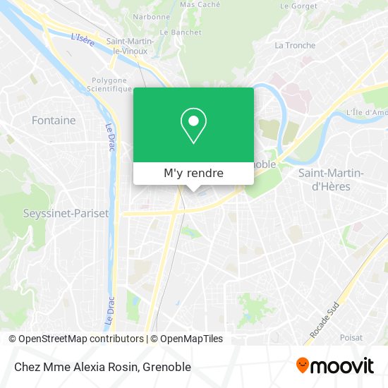 Chez Mme Alexia Rosin plan