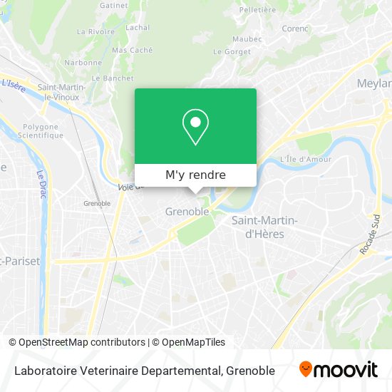 Laboratoire Veterinaire Departemental plan
