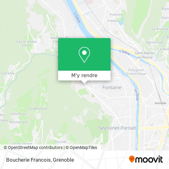 Boucherie Francois plan