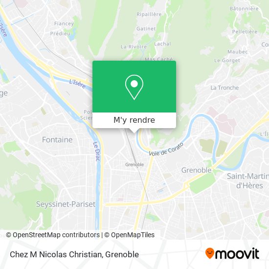 Chez M Nicolas Christian plan