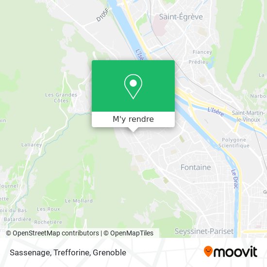 Sassenage, Trefforine plan