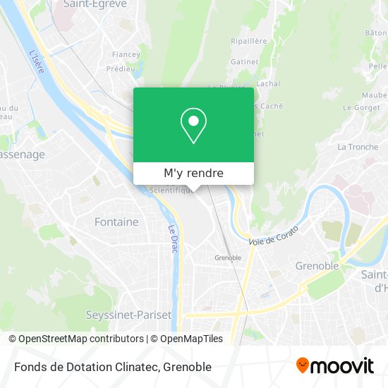Fonds de Dotation Clinatec plan