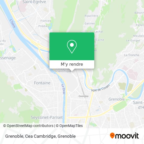 Grenoble, Cea Cambridge plan