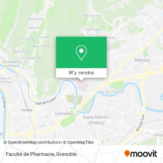 Faculté de Pharmacie plan